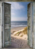 Vintage Doorway to Beach